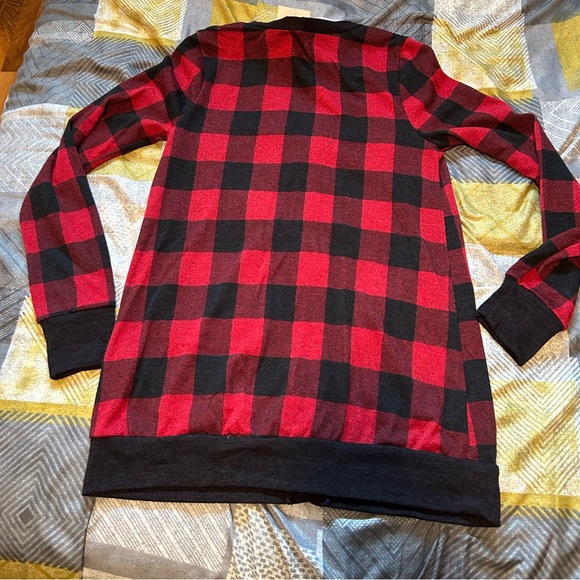 Buffalo Plaid Cardigan - Medium - NWT - Picture 2 of 3